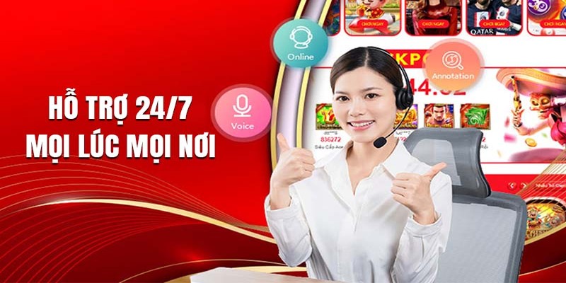 Tính năng hỗ trợ người dùng khi liên hệ J88