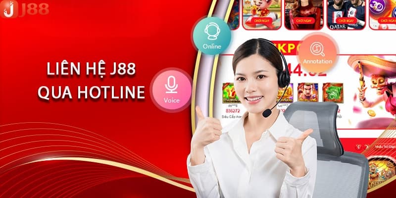 Liên hệ J88 để được chăm sóc, hỗ trợ